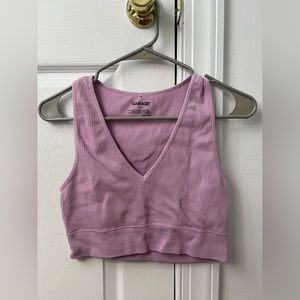 Garage cropped tank top
